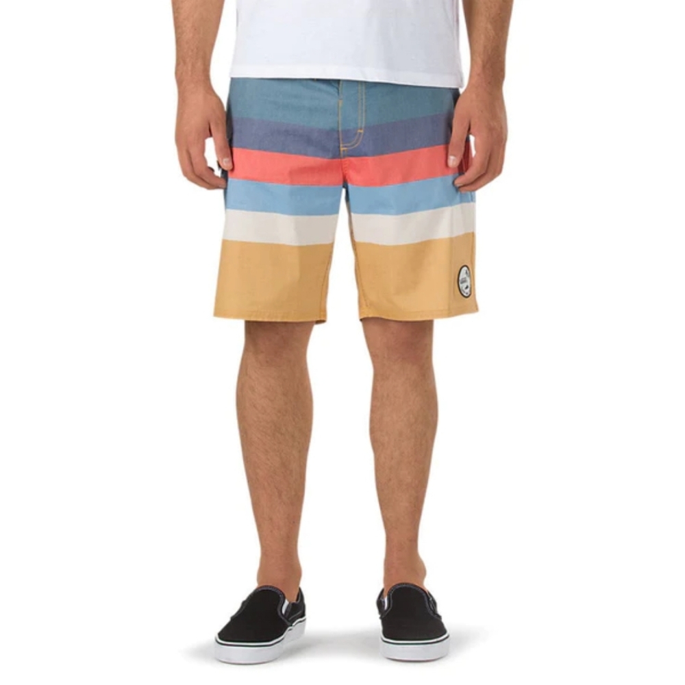 Vans Marview Board Shorts blue ashes/ amber gold size 34